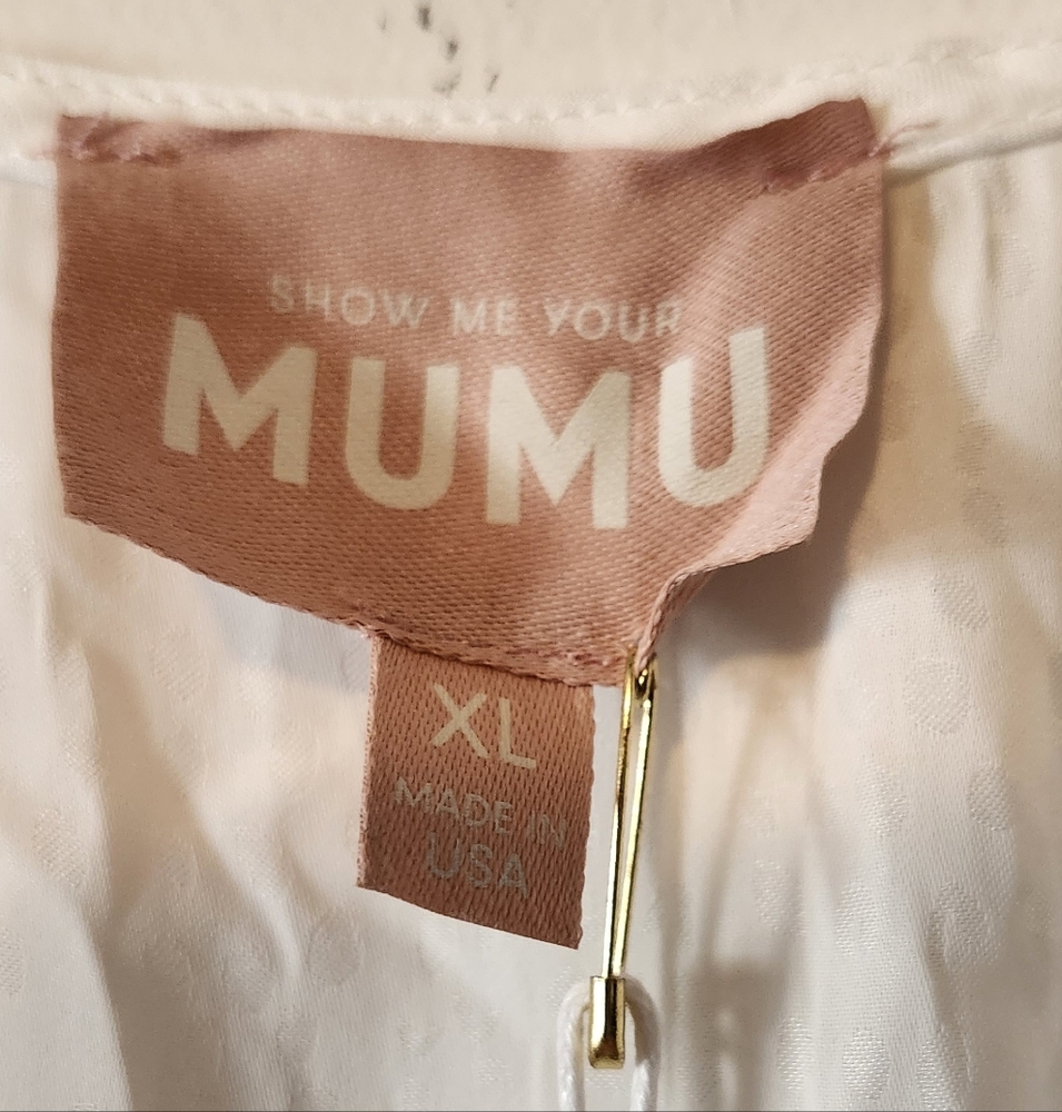 Show Me Your Mumu White Ruffle Dress - Picture 2 of 6